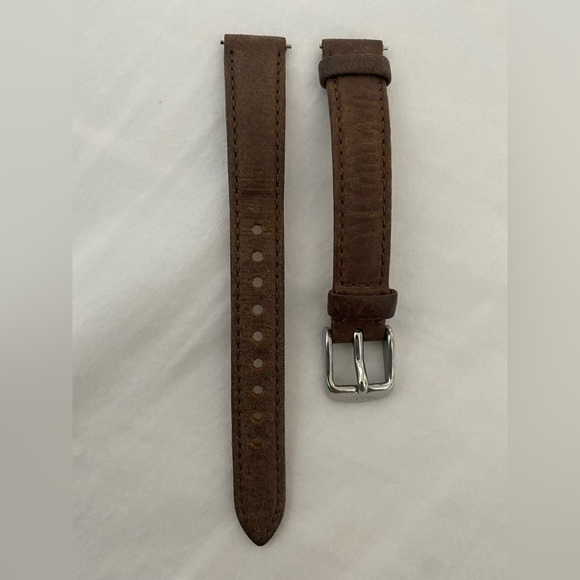 Fossil Silver Jacqueline Watch w/Black and Brown Straps - Picture 6 of 12